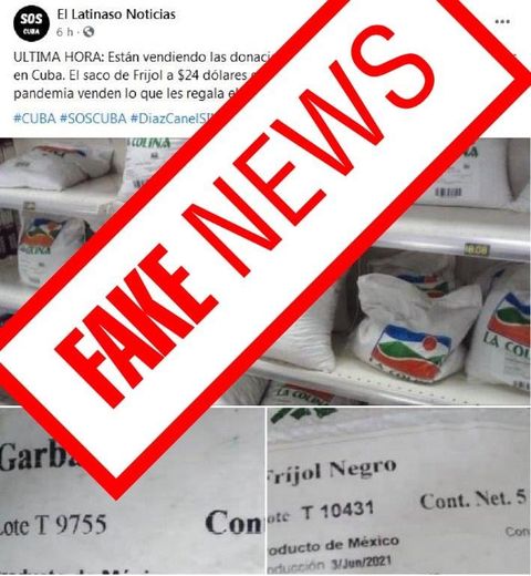 CIMEX S.A desmiente los rumores sobre venta de productos mexicanos de donación en las tiendas MLC