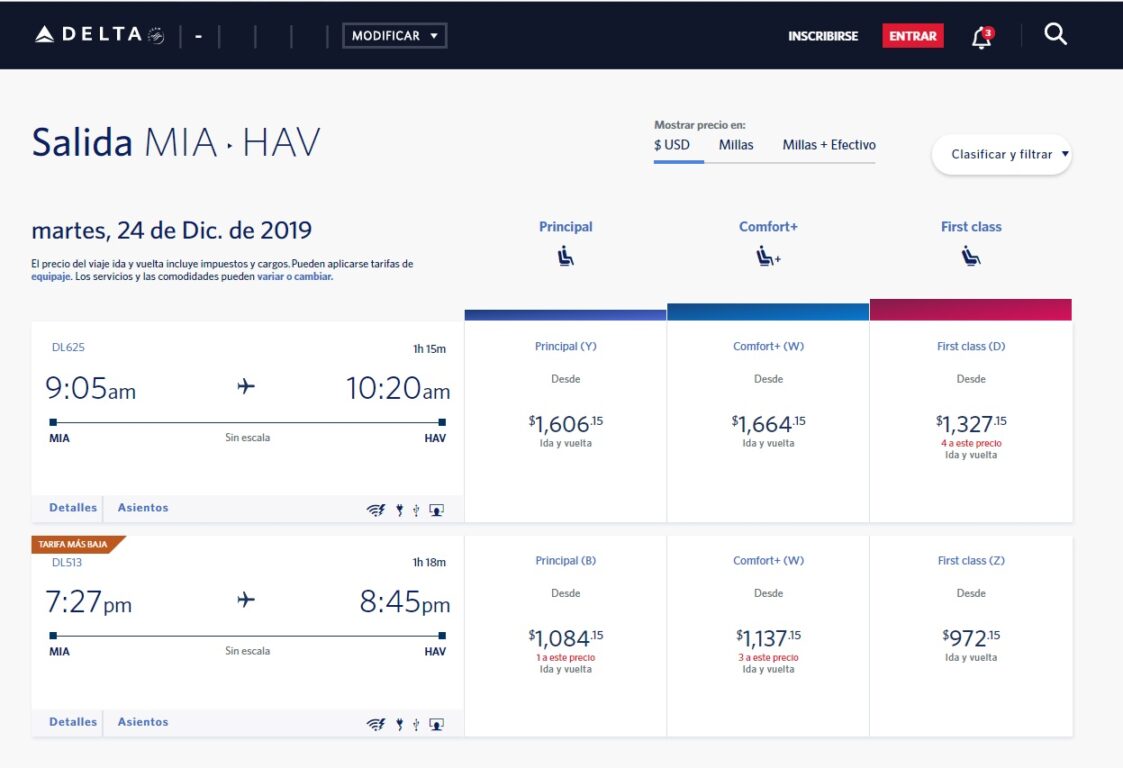 Viajeros se quejan de elevados precios de los pasajes a Cuba para fin de año Viajeros se quejan de elevados precios de los pasajes a Cuba para fin de año