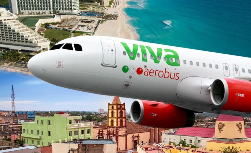 Viva Aerobus anuncia reinicio de sus vuelos entre Monterrey-La Habana