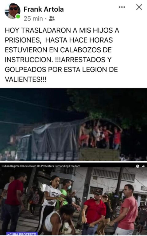 Hijos del actor Frank Artola fueron trasladados a prisión Hijos del actor Frank Artola fueron trasladados a prisión