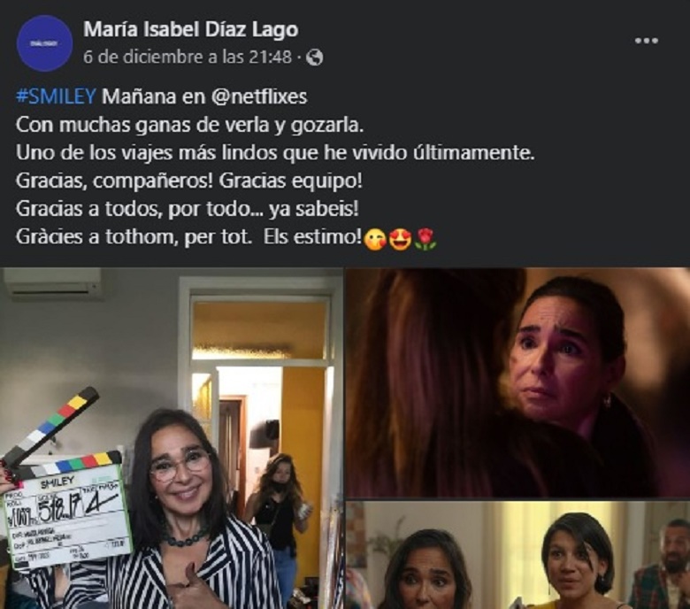 <strong>María Isabel Díaz querida actriz cubana una de las caras de la nueva serie de Netflix Smiley </strong> <strong>María Isabel Díaz querida actriz cubana una de las caras de la nueva serie de Netflix Smiley </strong>