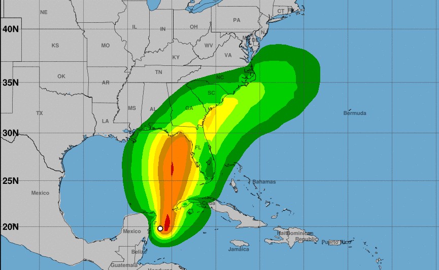 Depresión Tropical Diez se convierte en la Tormenta Tropical Idalia