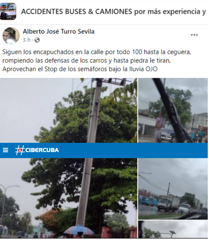 Alertan sobre hombres encapuchados que vandalizan autos en La Habana Alertan sobre hombres encapuchados que vandalizan autos en La Habana