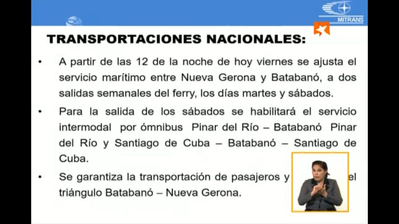 «Transporte en Cuba: Trenes cada 8 días y reducción de ómnibus por crisis de combustible»