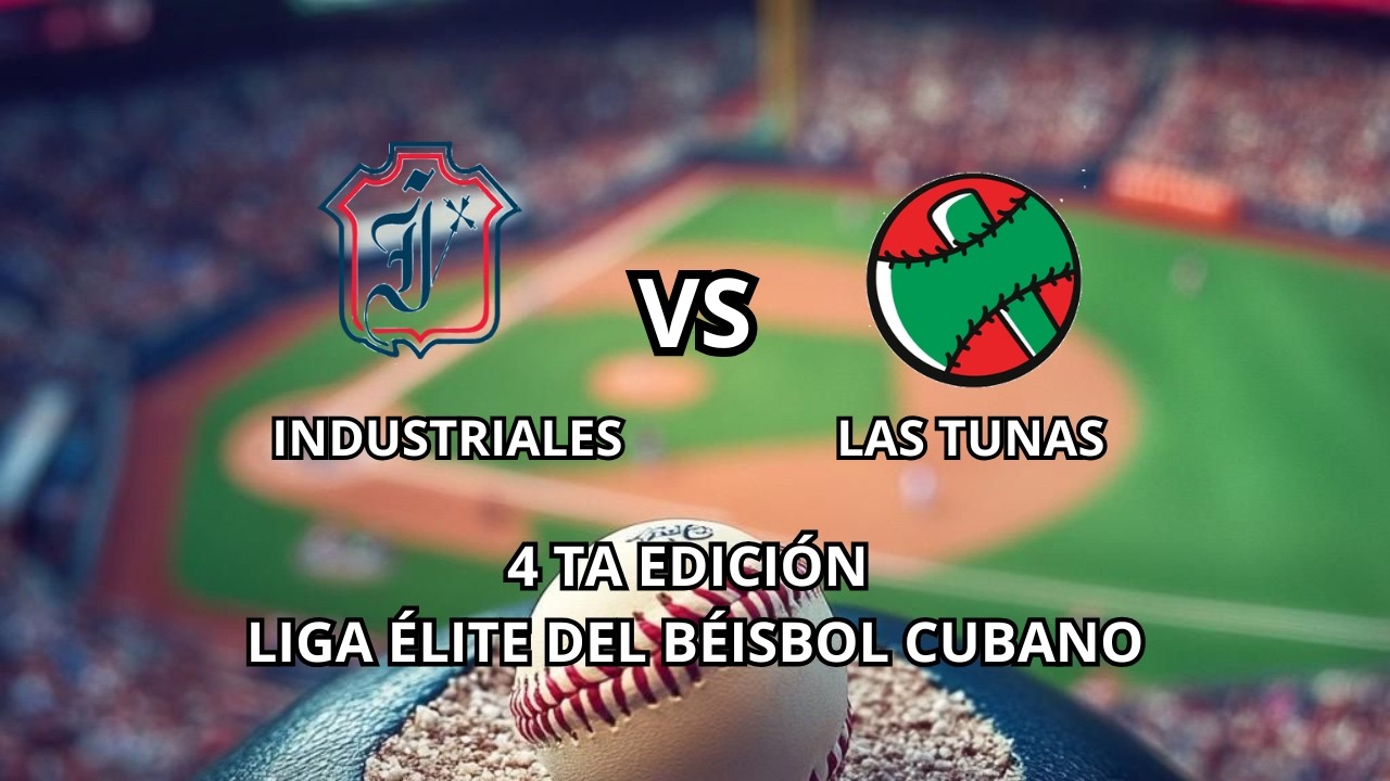 Liga Elite de Béisbol: Industriales vs Las Tunas, 2do Juego en Vivo